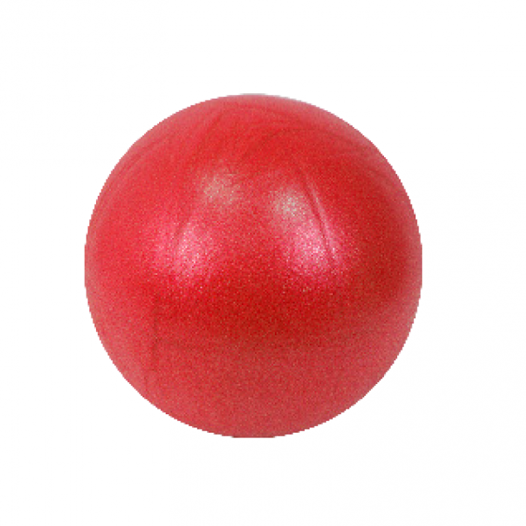 Ballon paille 25 cm rouge