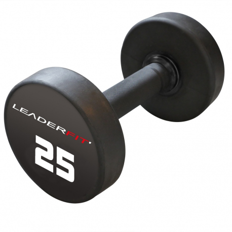 HALTERES VINYLE 5KG - NOIR HALTERES VINYLE 5KG - NOIR